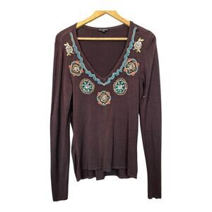 Womens Boho Bohemian Blouse Shirt Top Cottage Indie Fairy Festival Hippie